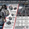 Por que chillan las fajas del motor